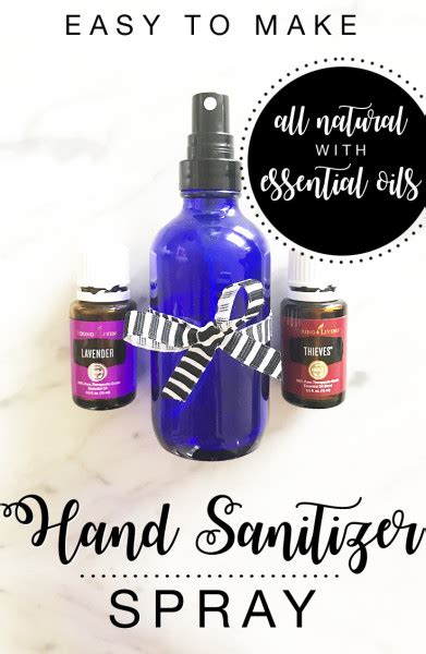 Trust me, your hands will smell great after using this citrus hand sanitizer! Homemade Hand Sanitizer Spray Alcohol Free with Essential Oils