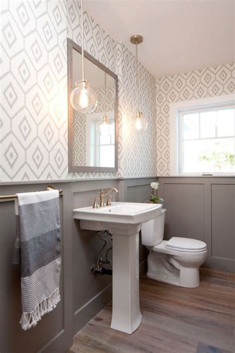 Get more small bathroom design ideas. Impress Your Visitors with These 14 Cute Half-Bathroom Designs (With images) | Full bathroom ...