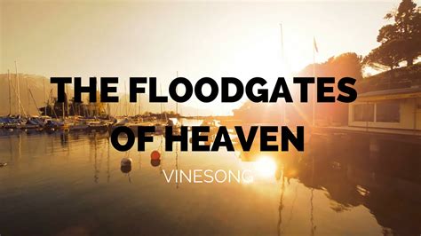 Vinesong The Floodgates Of Heaven Lyric Video Youtube