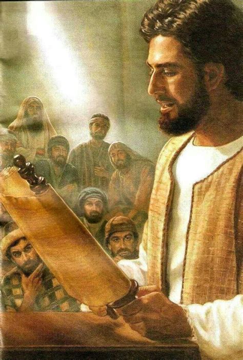 Jesus Reads In The Synagogue Cristo Evangelho Histórias Bíblicas