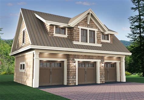 Browse garage apartment designs with space for 2 or 3 cars and more! 3 Car Garage Apartment with Class - 14631RK | 2nd Floor ...