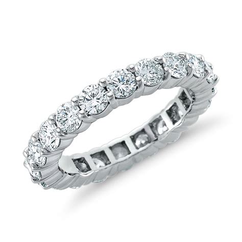 Diamond Eternity Ring In Platinum 295 Ct Tw Blue Nile