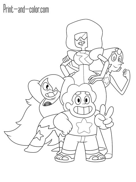 Steven Universe coloring pages | Print and Color.com