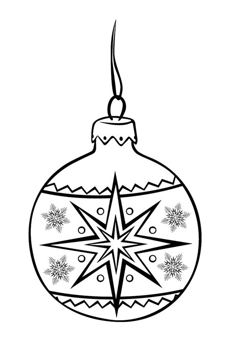 Christmas Balls Coloring Pages To Download And Print For Free Motherhood