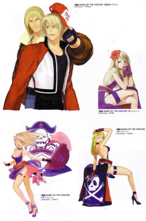 Terry Bogard Jenet Behrn And Rock Howard Fatal Fury And More