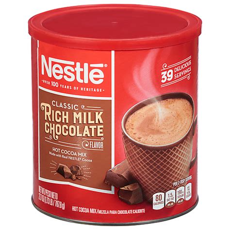 Nestle Hot Cocoa Mix Rich Milk Chocolate Flavor Classic Oz Hot