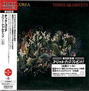 Chick Corea Three Quartets Paper Sleeve Cd Discogs