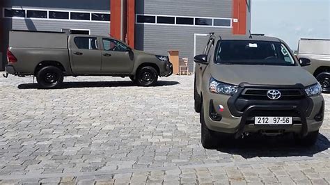 The Czech Army Has Taken Over The First Batch Of New Toyota Hilux