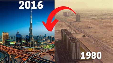 Dubai Transformation From Desert To The City Of The Future Youtube
