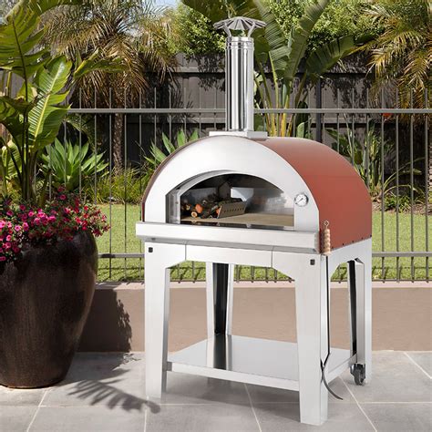 By using the freshest of ingredients, mastering the art of dough making, and most importantly, investing in the right wood fired pizza oven. Mangiafuoco wood pizza oven