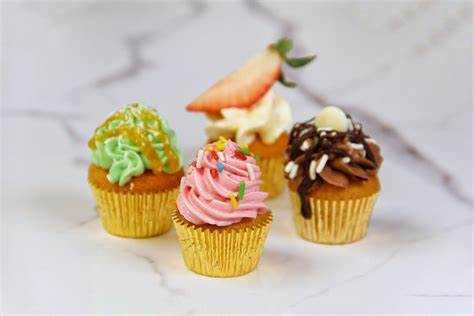 4 Flavors 1 Mini Cupcake Recipe With Städter Baking Pan Thezonghan