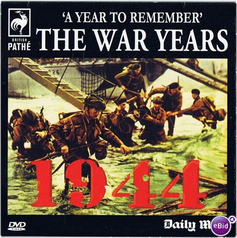 The War Years 1944 ~ Pathe News Charitypromo Dvd On Ebid United