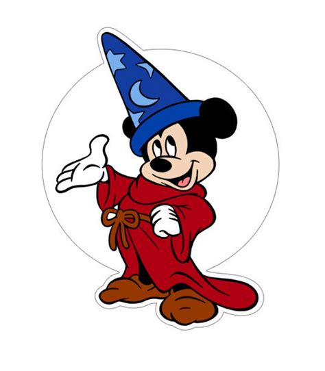 Svg Digital Download Fantasia Sorcerers Apprentice Mickey Etsy