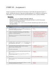 Document Pdf Cohp Assignment Chapter Assignments Are Based