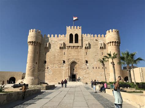 Sultan Iwan The Qaitbay Citadel In Alexandria Egypt A Photo On
