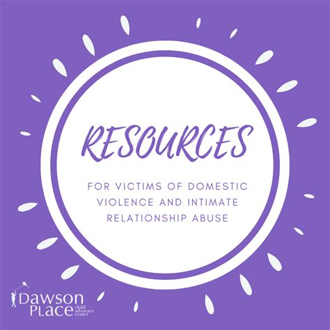 Resources For Victims Of Domestic Violence Dawson Place