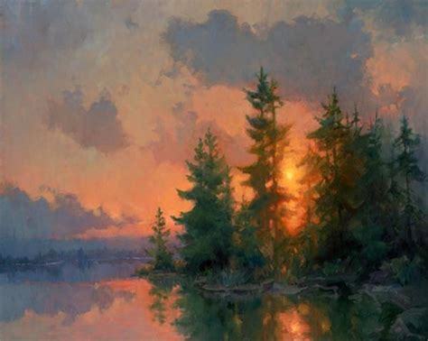 64 Best Images About Paintings Sunsets And Sunrises On