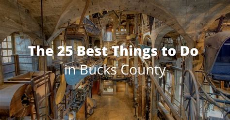 The 25 Best Things To Do In Bucks County