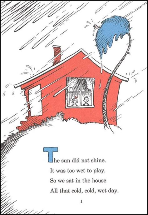 Cat In The Hat Sample Page Dr Seuss Images Seuss Quotes Cat Hat