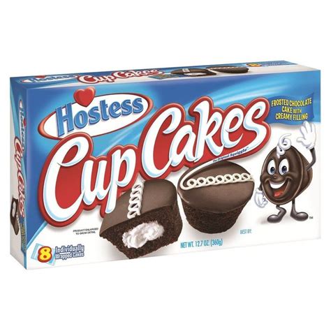 Hostess Chocolate Cup Cakes 8ct127oz Hostess Cupcakes Hostess