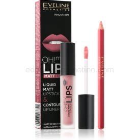 Eveline Cosmetics Oh My Lips Matn Sada Na Pery Baby Nude