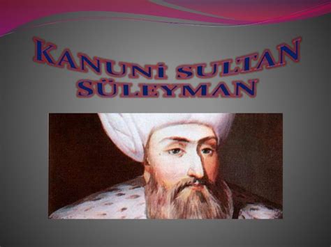 Suleiman I The Magnificent