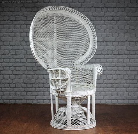Antiques Atlas 1970s Canework Peacock Chair