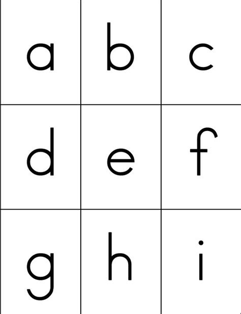 Letterlowercasealphabetflashcardsprintable Alphabet Flashcards