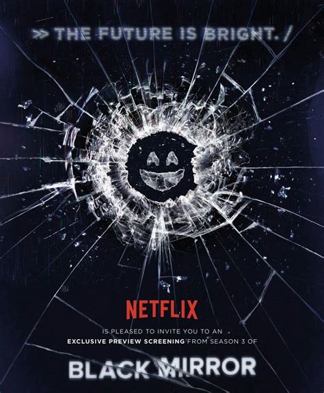 Black Mirror Poster Netflix Black Mirror Series De Tv Cine