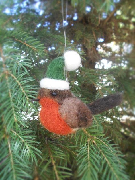 Christmas Robin Ornament Robin Tree Ornament Holiday Decoration