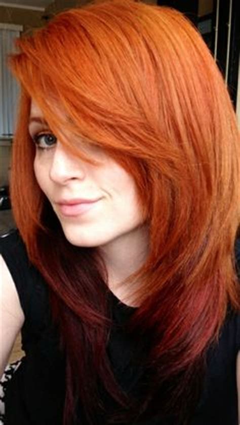 fabulous orange hairstyles pretty designs