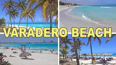 Varadero Beach Cuba 4k Youtube