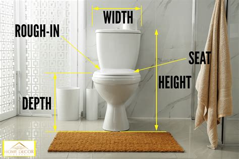 How To Measure A Toilet Inc Seat