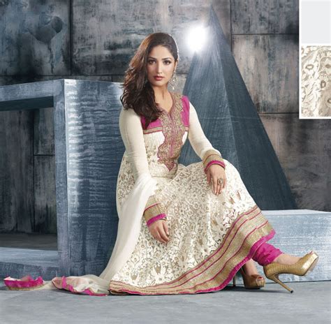 Buy Bollywood Replica Sarees Salwar Kameez Lehenga Choli Online Yami Gautam Salwar Suits Appeal