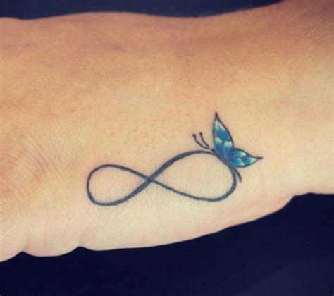 Infinity With Butterfly Infinity Butterfly Tattoo Rose