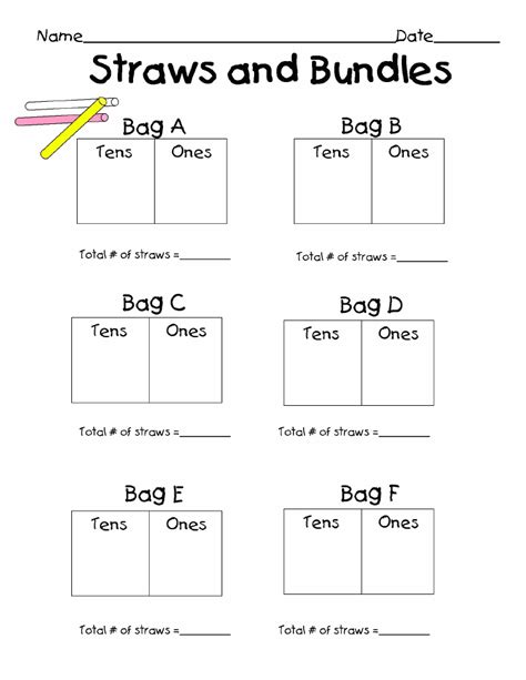 A number can have many digits and each digit has a special place and value. 18 Best Images of Tens And Ones Math Worksheets For Grade ...