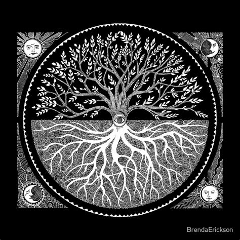 Druid Tree Of Life By Brendaerickson Redbubble