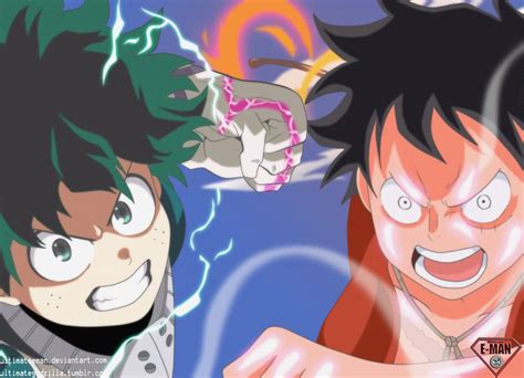 Bnha X One Piece One Piece Crossover Anime Crossover Otaku Anime