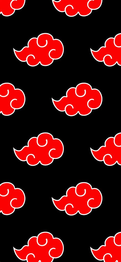 Naruto Red Cloud Wallpapers Bigbeamng