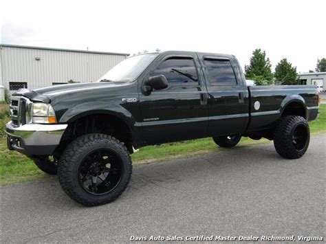 2003 Ford F 350 Super Duty Xlt 73 Diesel Lifted 4x4 Crew Cab Lb