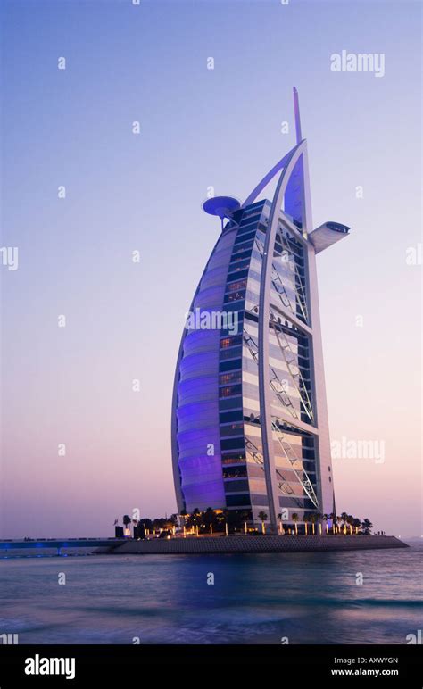 Burj Al Arab Dubai Sunset Uae Hi Res Stock Photography And Images Alamy