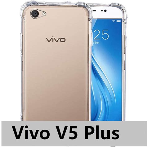 Ankirant Back Case Cover For Vivo V Plus Bumper Corner Soft Silicon