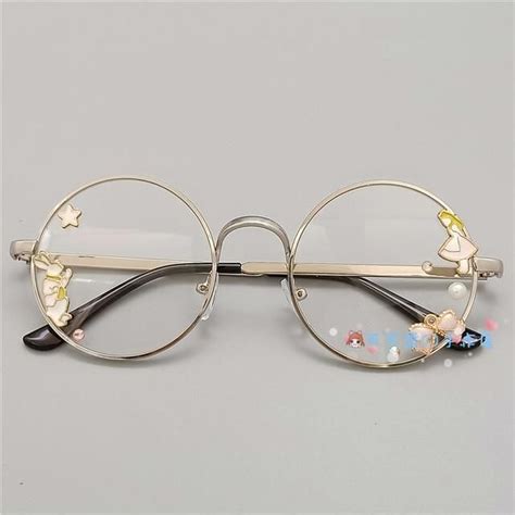 Kawaii Girl Japanese Style Glasses 20 Styles Silver 4 In 2021 Glasses Fashion Fashion Eye