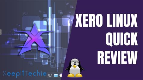 Xero Linux Most Beautiful Arch Based Linux Distro Youtube