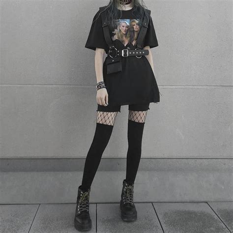 Badass Outfit Outfit Goals Outfit Inspo Funky Fashion Gothic Fashion Girl Fashion Alt