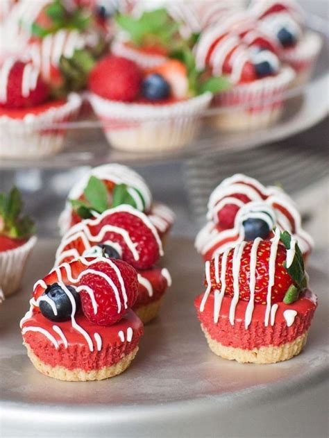 Mini Red Velvet Cheesecake Video Recipe Mini Dessert Recipes Red