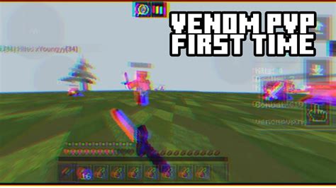 My First Time On Venom Pvp Minecraft Bedrock Touch Player Youtube
