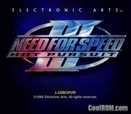 Experience the thrill and challenge of high speed rally racing! Need for Speed III - Hot Pursuit (Europe) ROM (ISO ...