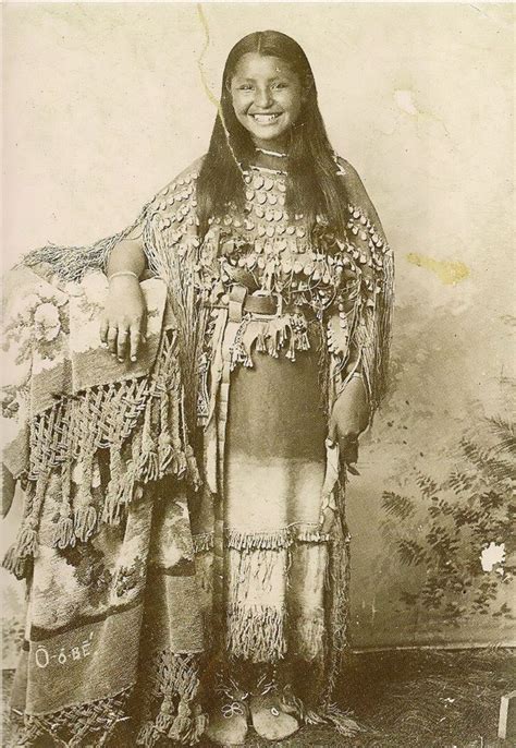 A Native American Girl Of The Kiowa Tribe Oklahoma 1894 Rthewaywewere