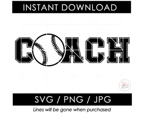 Baseball Coach Svg Softball Png Fun Coach Tshirt Design Etsy